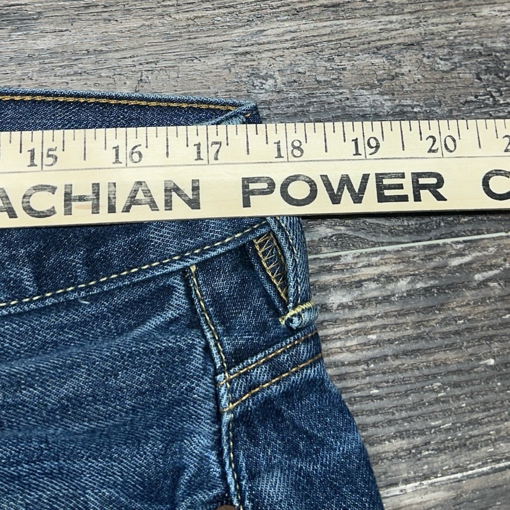 Y2K Polo Ralph Lauren Jeans 34x30 Bootcut Jeans Red R 100% Cotton - Picture 11 of 16